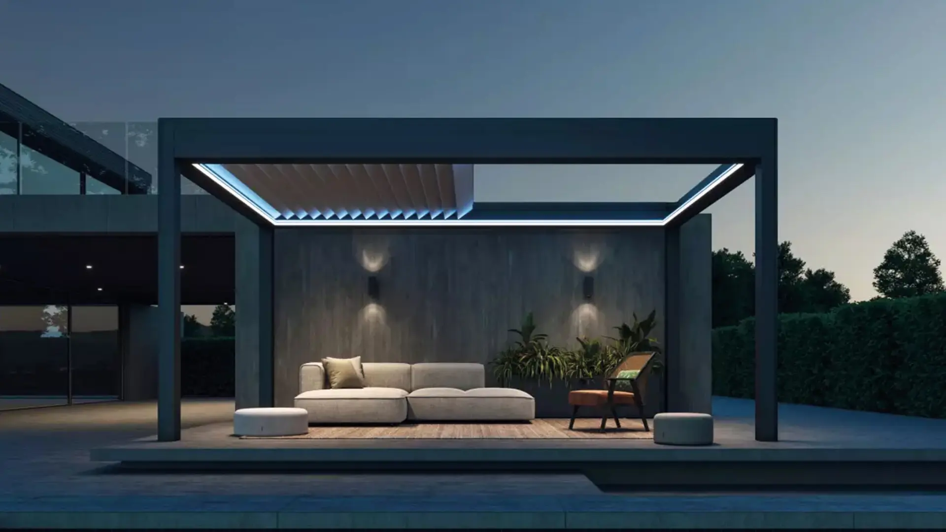 Pergola bioclimatique ou rétractable : quelles différences ?